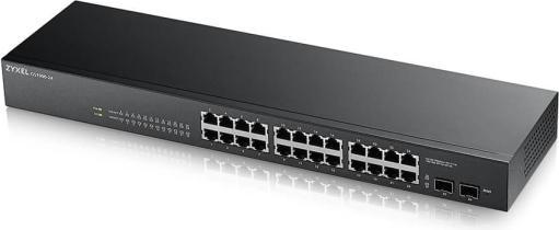 Produktbild Zyxel GS1900-24 network switch Managed Gigabit Ethernet (10/100/1000) Black (24 Ports)