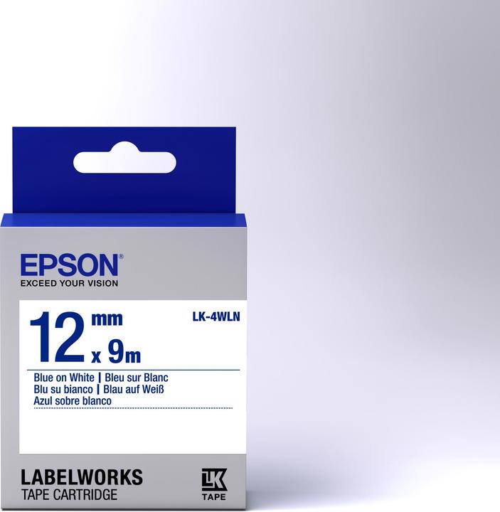 Produktbild Epson Etikettenkassette Lk-4wln (1.20 cm, Blau)