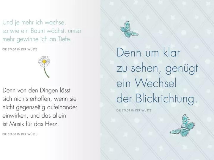 Actual product image Man sieht nur mit dem Herzen gut (German, Antoine de Saint-Exupéry, 2021)