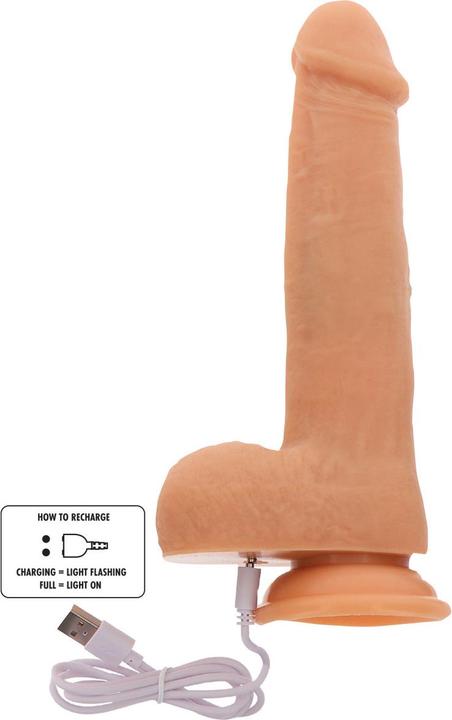 Actual product image ToyJoy Get Real Rotating Beads Vibrating Dildo RC