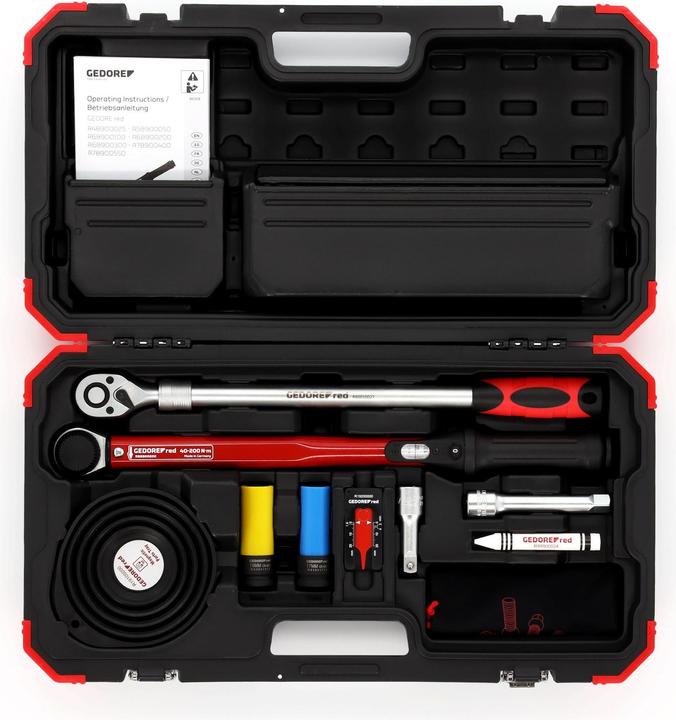 Produktbild Gedore Red red R68903011 Rad-Montageset 11-teilig (1/2", 40 Nm, 200 Nm)