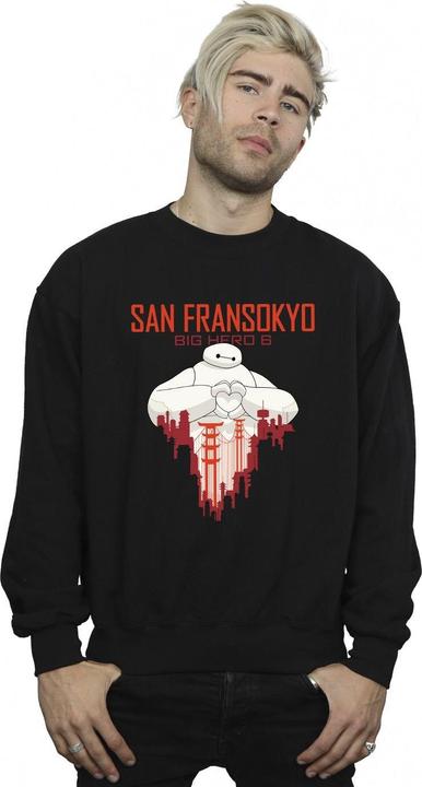Produktbild Disney Big Hero 6 Baymax San Fransokyo Heart Sweatshirt (L)
