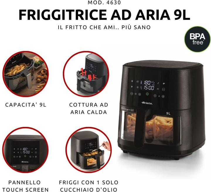 Actual product image Ariete Air Fryer