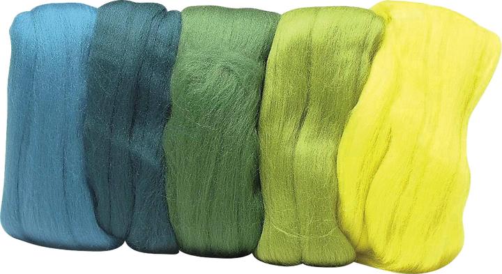 Produktbild Rayher Merino Kammzug Mix, superfein