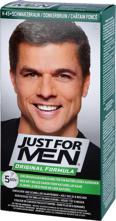 Just For Men Toen Schwarzb (60 ml, Flüssiges Shampoo)