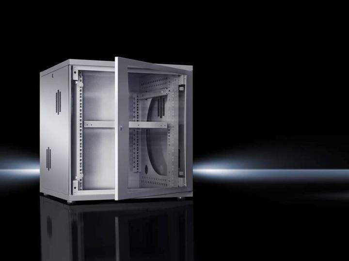 Actual product image Rittal FlatBox (15 RU, 19 inch rack)