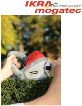 Actual product image Ikra Electric hedge trimmer 650 watts Mogatec IHS 650 (Electric hedge trimmer)