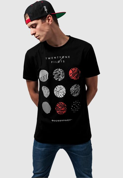 Produktbild Merchcode Twenty One Pilots Pattern Circles Tee (L)