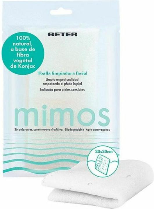Actual product image Beter KONJAC TOALLA limpiadora facial-Mimos (Cleaning cloths)