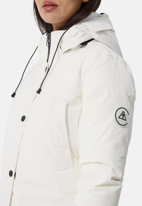 Image du produit Cash-Mere Parka en duvet Manteau avec capuche et doublure en cachemire (XS)