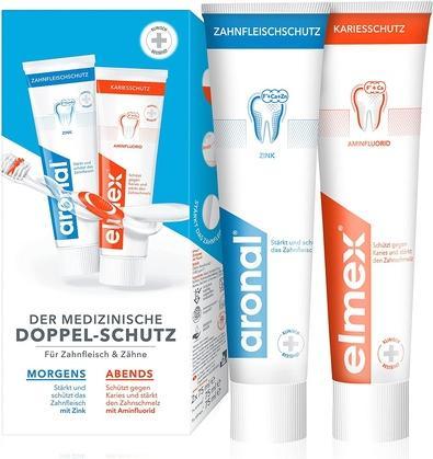 Elmex aronal Set Zahncreme 2x 75 ml (150 ml)
