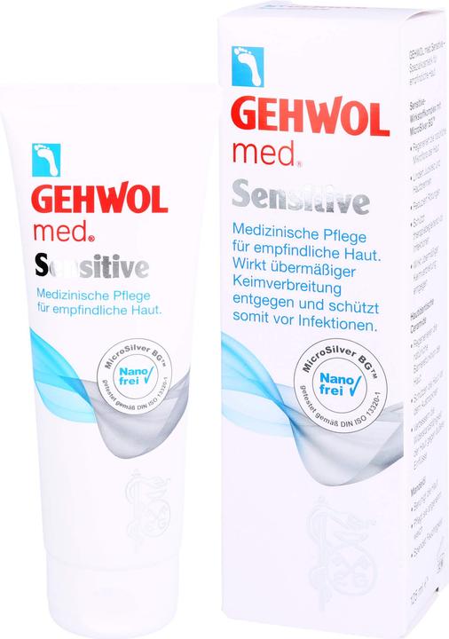 Produktbild Gehwol med Sensitive (Fusscrème & Fussgel, 125 ml)