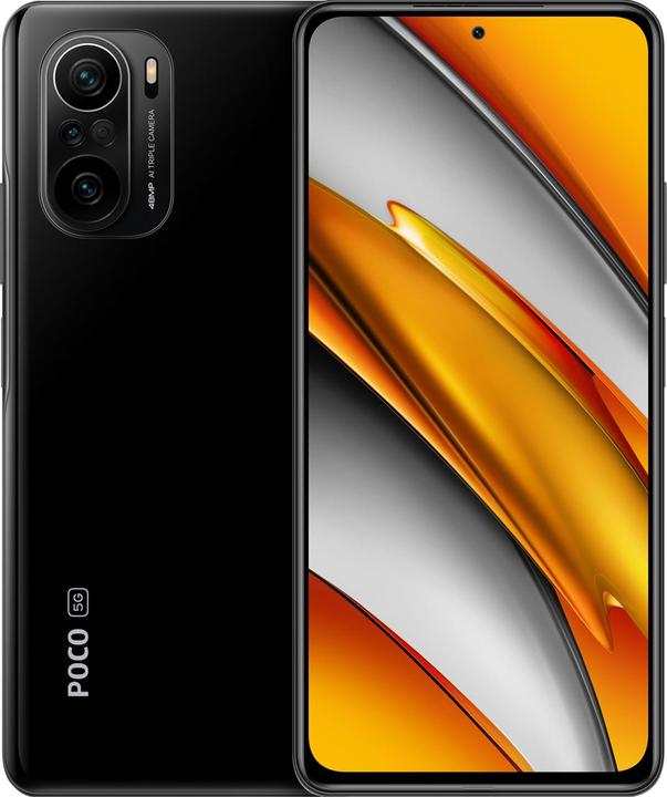 Xiaomi Poco F3 (128 Go, Night Black, 6.67", Double SIM, 48 Mpx, 5G)