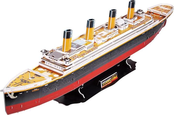 Productafbeelding Cubicfun Cubic Fun 3D Puzzel Titanic Groot (113 onderdelen)