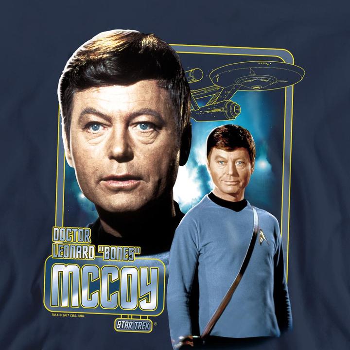 Actual product image Unisex Adult Leonard McCoy Sweatshirt (XL)