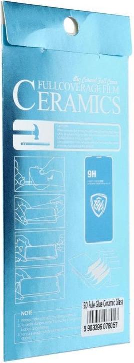Produktbild NoName 2 Products without IMEI/SN OEM 5D Full Glue Ceramic Glass - for iPhone 16 black (1 Stück, Apple iPhone 16)