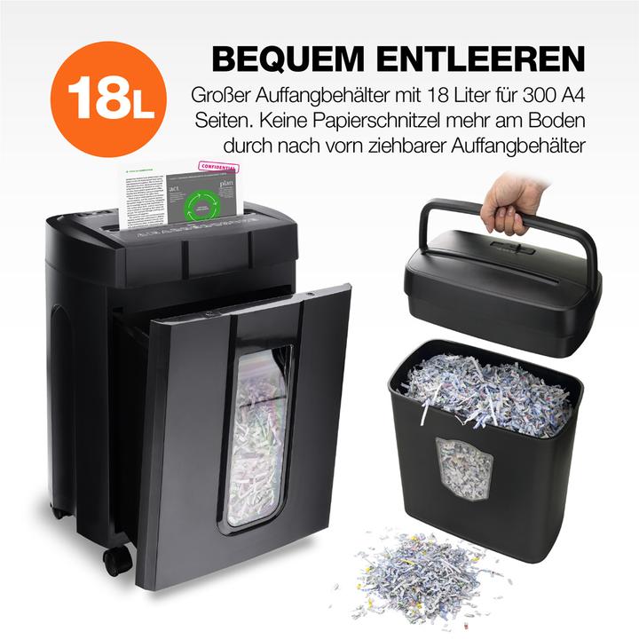 Produktbild Peach Aktenvernichter High Performance inkl. Service Kit (Partikelschnitt)
