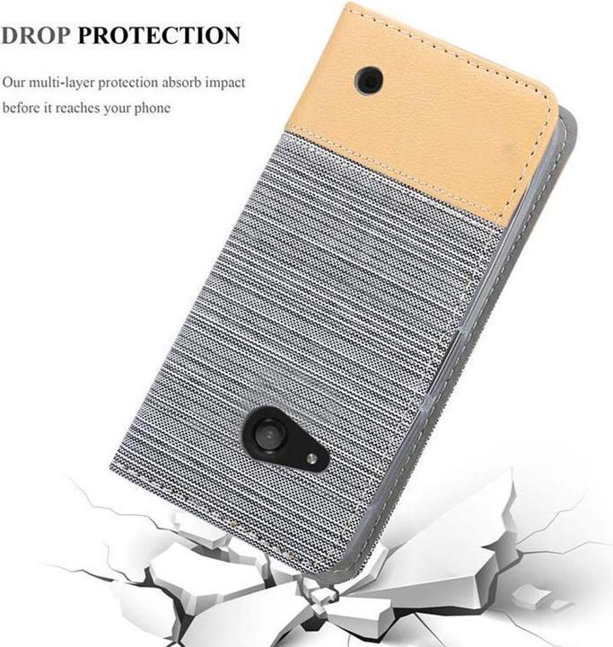 Productafbeelding Cadorabo Boek Jeans Optiek Cover (Microsoft Lumia 550)