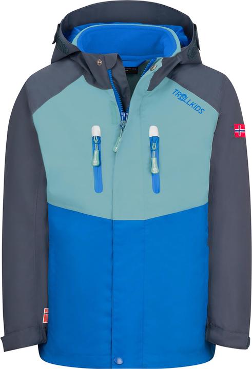 Immagine prodotto Trollkids Giacca Bryggen 3in1 da bambino (164)
