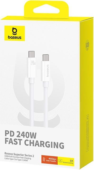 Produktbild Baseus USB C – USB C (1 m, USB 4.0)