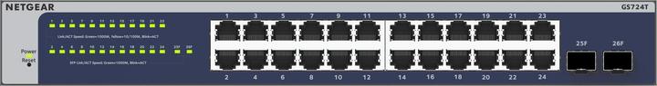 Image du produit Netgear GS724T (24 Ports)