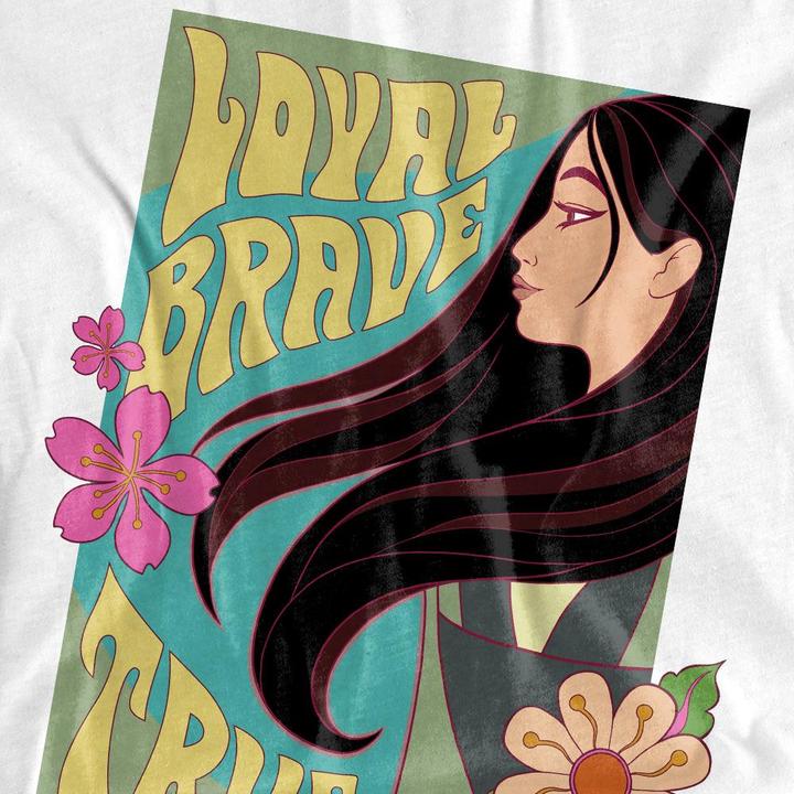Immagine prodotto Mulan Loyal Brave True Maglietta Adulto Unisex (L)
