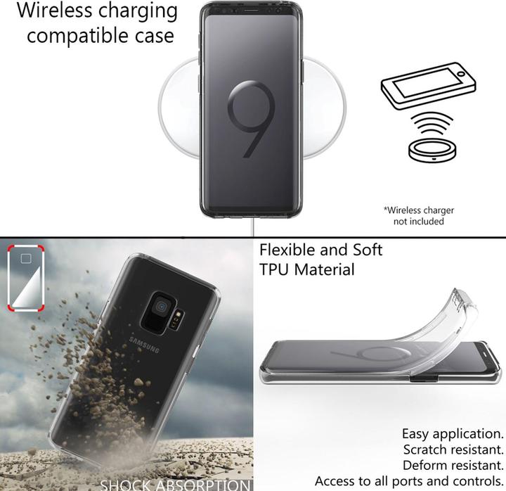 Actual product image Nalia 360 degree cell phone case (Samsung Galaxy S9)