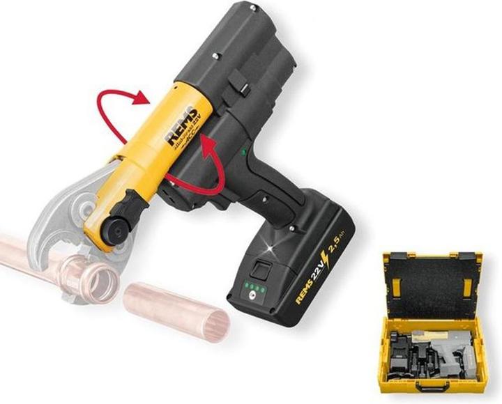 Immagine prodotto Rems Vamzdžių presavimo įrankis Mini-Press 22V ACC L-Boxx 2,5Ah