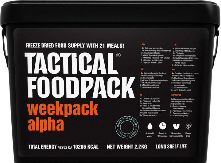 Produktbild Tactical Foodpack Weekpack Alpha (2100 g)