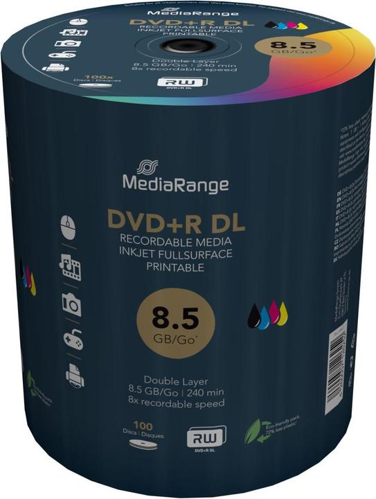 Actual product image MediaRange Dvd+R (100 x)