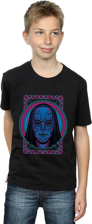 Actual product image Boys Neon Death Eater Mask T-Shirt (128)