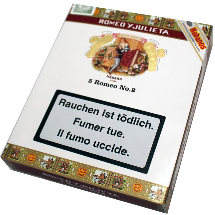 Romeo y Julieta No. 2 Tubos