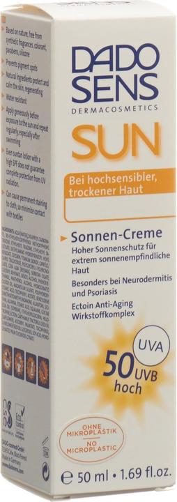 Productafbeelding Dado Sens Zonnebrandcrème SPF 50 (Zonnecrème, 50 ml)