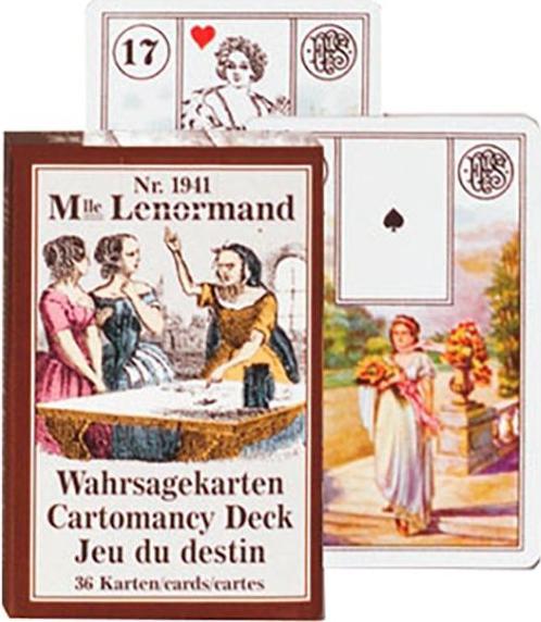 Actual product image Piatnik Mlle Lenormand fortune teller (Polish)