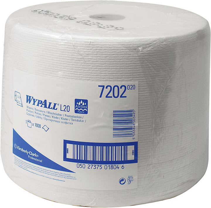 Immagine prodotto Wypall Salvietta L-10 EXTRA + rotolo grande, in materiale Airflex, 1000 panni, 1 strato (1 x)