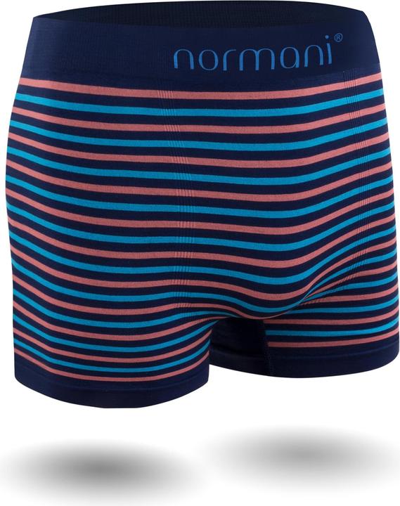 Actual product image Normani 6 Piece Microfibre Nylon Men's Boxer Trunks (XL, pack of 6)