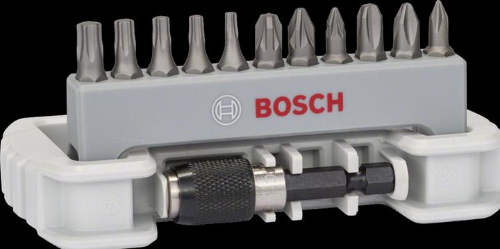 Productafbeelding Bosch Professional Zubehör Bitset 12 stuks Toebehoren 2 (T20, PH3, T25, PZ1, T15, PH1, PH2, T10, PZ3, T30, PZ2)