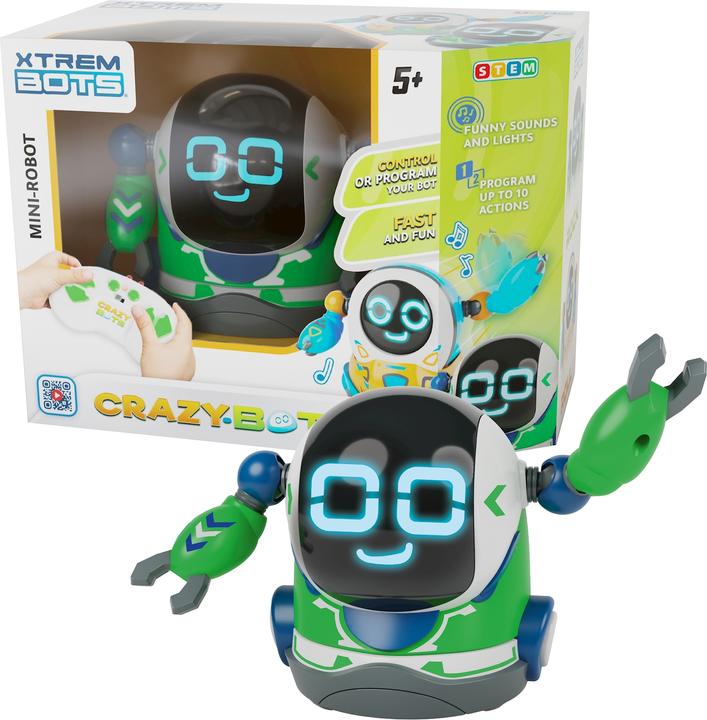 Produktbild Xtrem Bots Roboter Crazy Bots Roll IR