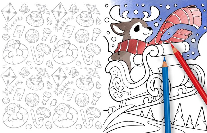Image du produit Livre de coloriage Manga Chibi