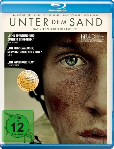 Produktbild Plaion Unter dem Sand - Das Versprechen der Freiheit (Blu-ray, 2015, Deutsch)