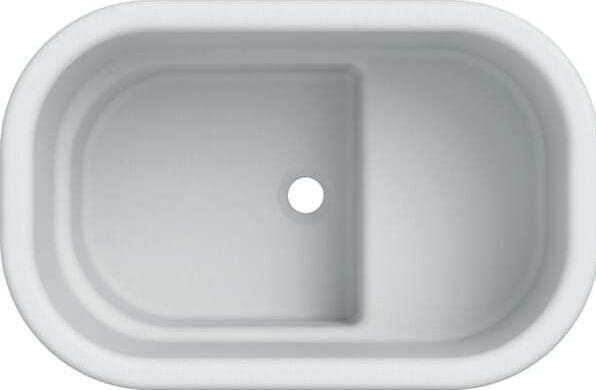 Geberit Keramag Receveur de douche Varicor, blanc alpin
