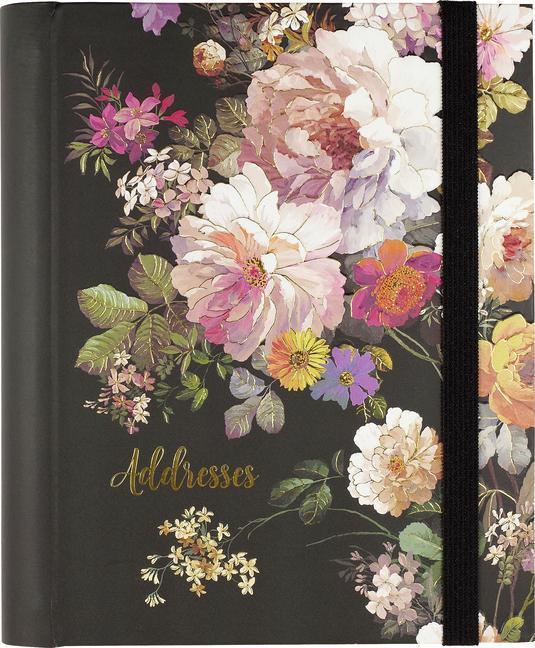 Image du produit Midnight Floral Large Address Book (Couverture rigide)