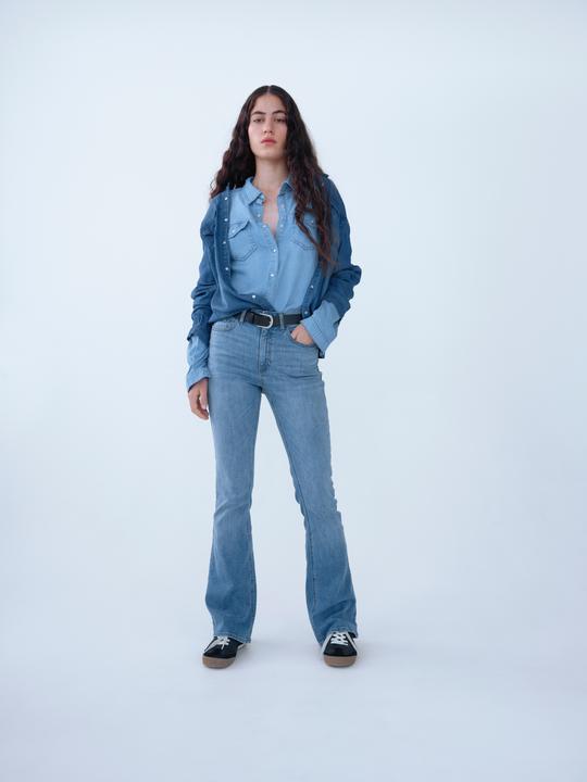 Produktbild Vila Regular Waist Flared Jeans (30)