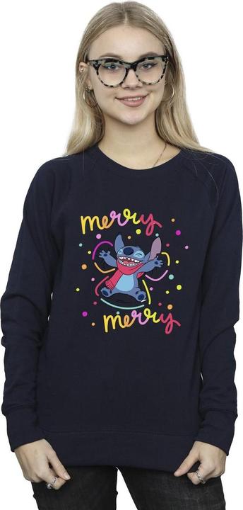 Produktbild Disney Lilo & Stitch Merry Rainbow Sweatshirt (L)