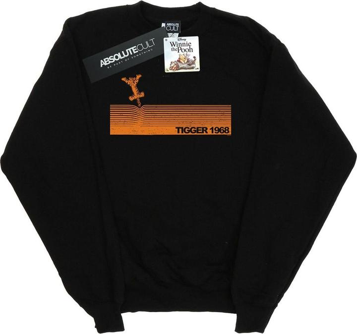 Actual product image Disney Mens Winnie The Pooh Tigger 1968 Sweatshirt (S)