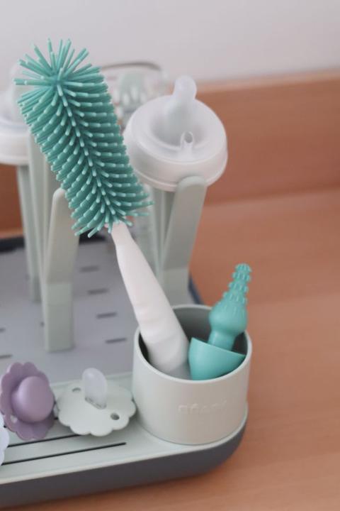Image du produit Beaba Flaschenbürste Silikon salbei