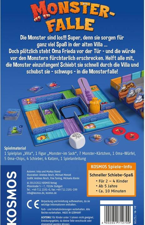 Actual product image Kosmos Monster trap (German)