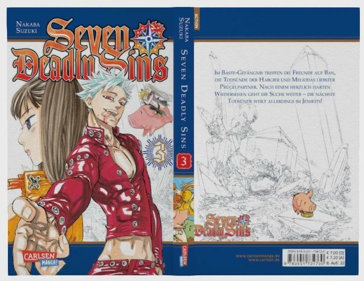 Immagine prodotto Seven Deadly Sins, Band 3 (Tedesco, Suzuki Nakaba, 2015)