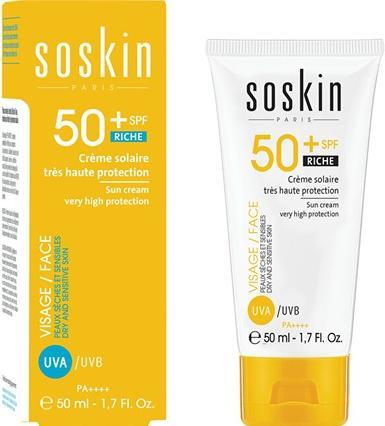 Soskin Ochranný pleťový krém SPF 30 (Sun Cream) 50 ml (Sonnencreme, SPF 50+, 50 ml)