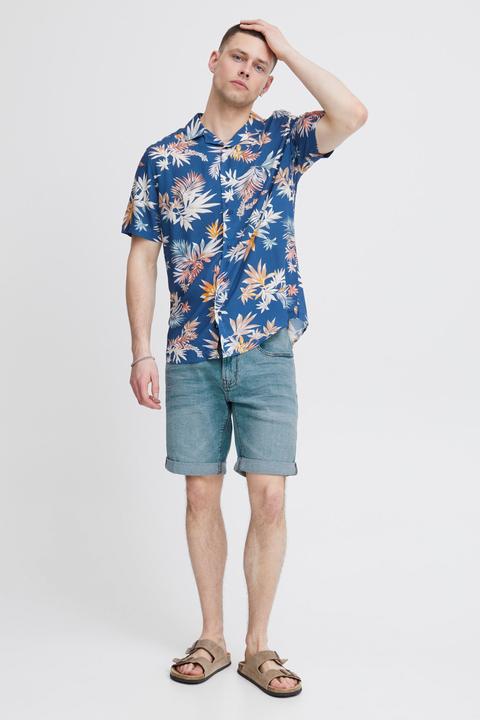 Immagine prodotto Indicode Quentin Pantaloncini Di Jeans Shorts Bermuda Da Uomo elasticizzato Regular- Fit (XL)